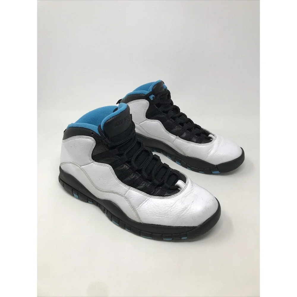 Jordan 10 Retro Powder Blue 2014 Size 8.5 FOR REPAIR READ DESCRIPTION 310805 106